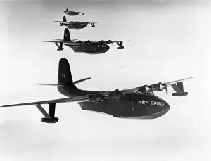 Four Martin JRM-1 Mars