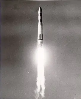 Martin SM-68 Titan ICBM shortly after launch