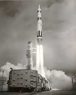 Martin SM-68 Titan ICBM shortly after launch