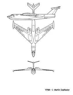 Supersonic Gallery: Martin YP6M-1 SeaMaster