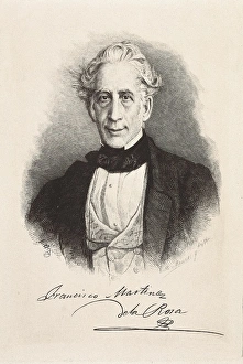 Writting Gallery: MARTINEZ DE LA ROSA, Francisco (1787-1862). Spanish