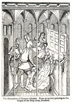 Becket Gallery: Martyrdom of Saint Thomas Becket
