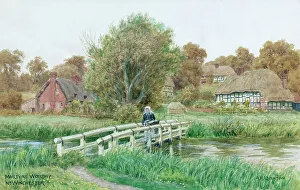 Worthy Prints: Martyrs Worthy, near Winchester, Hampshire