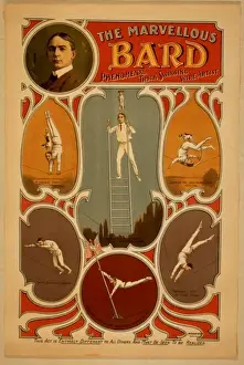 Bard Prints: The marvellous Bard, phenomenal trick swinging wire artist