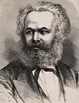 Marx Prints: MARX, Karl (1818-1883). German philosopher, politician
