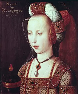 Duchess Collection: Mary (1457-1482). Duchess of Burgundy between