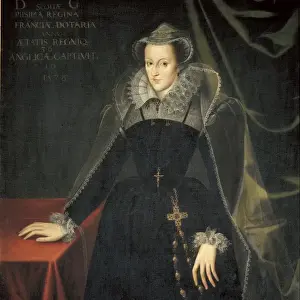 Dresses Prints: Mary (1542-1587). Queen of Scotland (1542-1567)