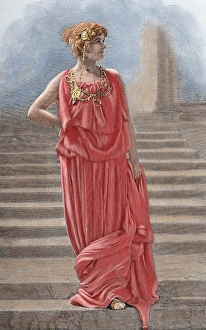 Images Dated 23rd January 2013: Mary Anderson in the role of Hermione