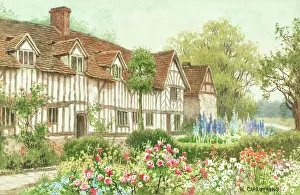 Stratford Prints: Mary Arden's House, Wilmcote, Stratford-upon-Avon