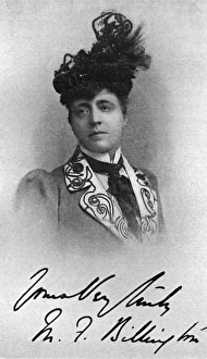 Images Dated 3rd April 2017: Mary Billington, journalist