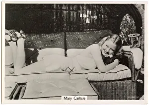 Mary Carlisle, American actress, singer and dancer Date: 1939