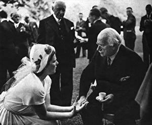 Images Dated 17th May 2011: Mary Churchill in Switzerland, 1946