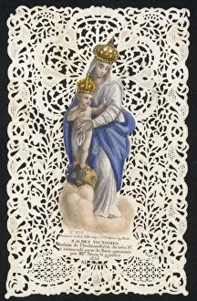 Immaculate Prints: Mary Devotional Card