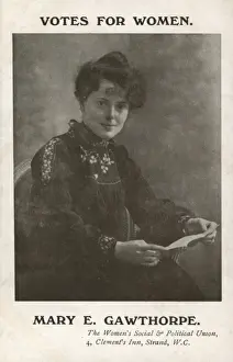 Mary E. Gawthorpe Suffragette