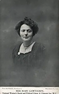 Mary E Gawthorpe Suffragette