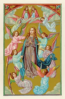 MARY GOES TO HEAVEN
