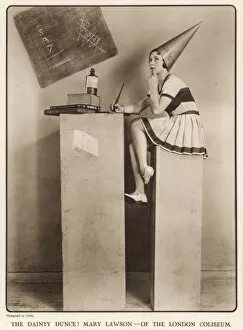 Puzzled Collection: Mary Lawson as a dunce