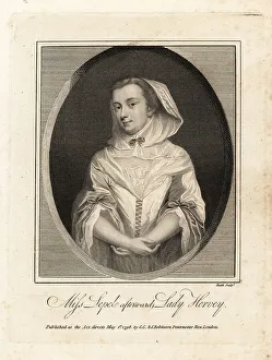 And J Prints: Mary Lepell, later Lady Hervey, courtier to King George I