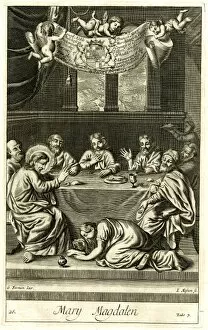 Mary Magdalen, Jesus and the Disciples