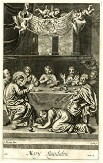 Luke Gallery: Mary Magdalen, Jesus and the Disciples