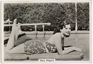 Beauties Prints: Mary Maguire, Australian-born actress Date: 1939