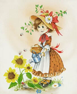 Bonnet Collection: Mary, Mary, Quite Contrary - Nursery Rhyme