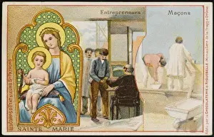 Bosses Prints: Mary as Patron