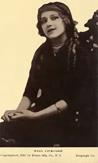 Pickford Prints: Mary Pickford - Canadian motion picture actress