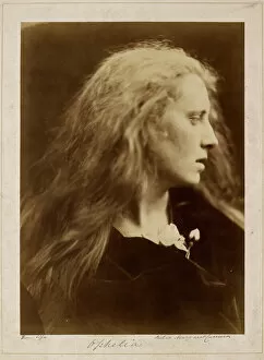 Hair Gallery: Mary Pinnock as Ophelia by Julia Margaret Cameron
