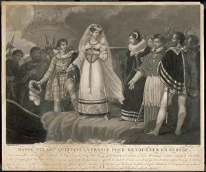 Calais Prints: MARY QOS LEAVES FRANCE
