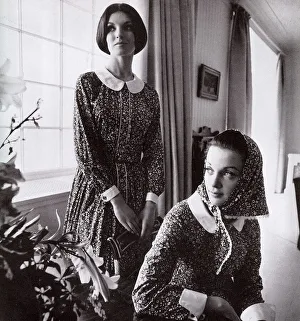 Sep18 Collection: Mary Quant Ginger Group dresses in Liberty print, 1964