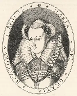 1587 Prints: Mary, Queen of Scotland
