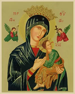Icon Gallery: Mary, Russian Icon