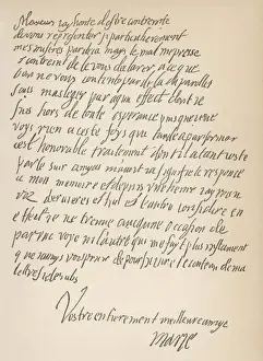 Mary / Scots / Letter