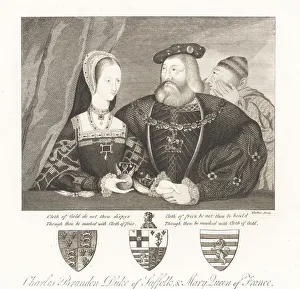 Possession Prints: Mary Tudor and second husband Charles Brandon, 1515
