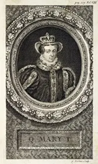 Vertue Prints: Mary Tudor / Vertue