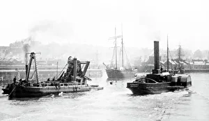 Maryport harbour, Cumbria, early 1900s