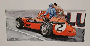 Maserati Prints: Maserati 20F racing car