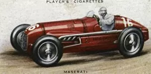 Images Dated 18th July 2011: Maserati Racing Car