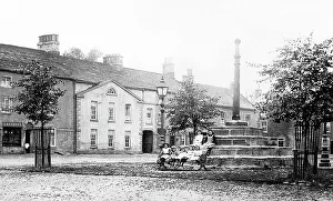 Masham Market Cross early 1900s