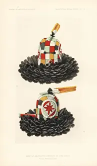 Ethnology Prints: Mask of Salimobiya, Warrior of the Zenith, Zuni Nation