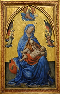 Pinakothek Gallery: Masolino da Panicale (1383-1447)- Italian painter. Renaissan