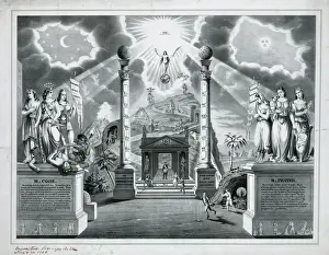 Chart Prints: Masonic chart