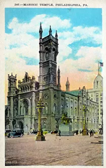 Philadelphia Prints: Masonic Temple, Philadelphia, Pennsylvania, USA