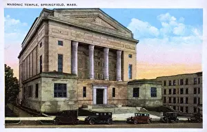 Masonic Temple, Springfield, Massachusetts, USA