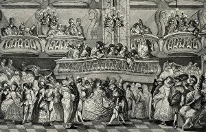 Masquerade Ball at the Coliseo del Principe, circa 1771-1802