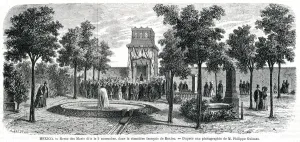 Draping Prints: Mass of the Dead in the French Cemetery of Mexico