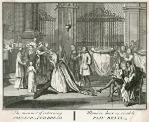 1724 Prints: Mass / Taking Bread