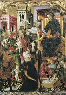 Altar Piece Gallery: Massacre of the Innocents. 1490s. Work of Lorenzo
