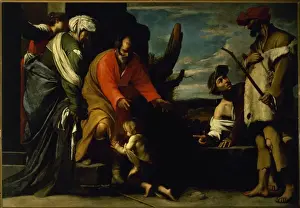 Baptist Prints: Massimo Stanzione (1585-1658). John the Baptist says farewel